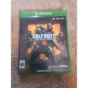Call of Duty Black Ops 4 (Microsoft Xbox One, 2018) Tested And Working EUC
